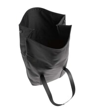RAINS 2 WAY Rucksack / Handtasche schwarze K&ouml;rnung - Rucks&auml;cke f&uuml;r Schule &amp; Freizeit - 4