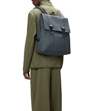 RAINS MSN BAG Wasserdichter City-Rucksack Lagune - Rucks&auml;cke f&uuml;r Schule &amp; Freizeit - 4