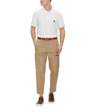 TOMMY HILFIGER TH Kurzarm-Poloshirt Wei&szlig; - Herren-Polo-Shirts/Herren-Polo-Shirt/Herrenpoloshirt/Herrenpoloshirts - 3