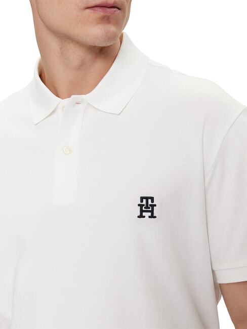 TH Kurzarm-Poloshirt Wei&szlig; - Herren-Polo-Shirts/Herren-Polo-Shirt/Herrenpoloshirt/Herrenpoloshirts