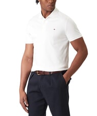 TOMMY HILFIGER TH Kurz&auml;rmeliges Poloshirt mit Kragenband optisches Wei&szlig; - Herren-Polo-Shirts/Herren-Polo-Shirt/Herrenpoloshirt/Herrenpoloshirts - 3