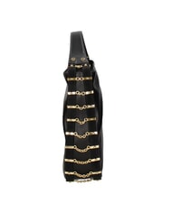 BRACCIALINI NORA Hobo-Tasche aus Leder Schwarz - Damentaschen - 3