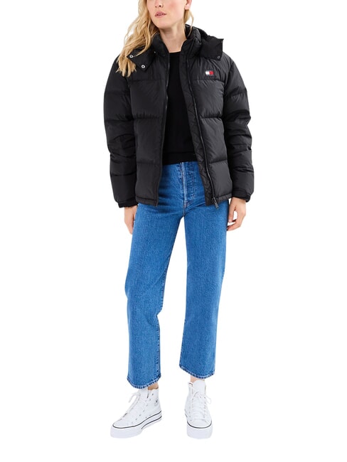 TH JEANS Jacke Schwarz - Daunenjacken f&uuml;r Damen