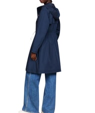 TOMMY HILFIGER TH JEANS Lange Jacke dunkle Nachtmarine - Damenjacken - 3