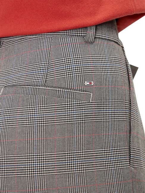 TH Hose Global STP Check/ S/ Textur H Grau - Damenhosen