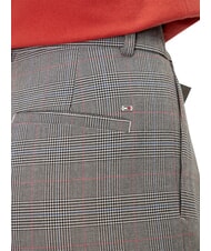 TOMMY HILFIGER TH Hose Global STP Check/ S/ Textur H Grau - Damenhosen - 5