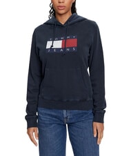 TOMMY HILFIGER TH JEANS Baumwoll-Sweatshirt dunkle Nachtmarine - Sweatshirts Damen - 2