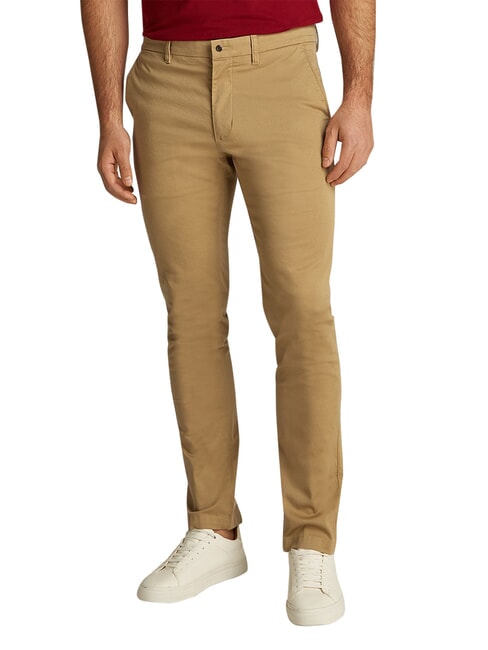 TH BLEECKER Chinohose klassisches Khaki - Hosen Herren