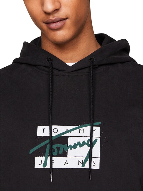 TH JEANS Baumwoll-Sweatshirt Schwarz - Sweatshirts Herren