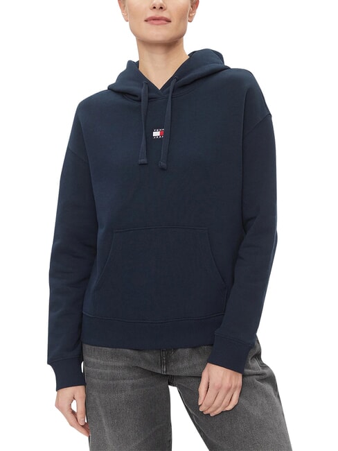 TH JEANS Baumwoll-Sweatshirt dunkle Nachtmarine - Sweatshirts Damen