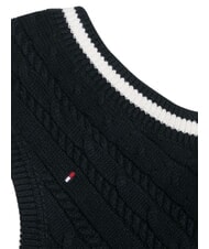 TOMMY HILFIGER TH Strickweste, V-Ausschnitt W&uuml;stenhimmel - Kinderpullover - 3