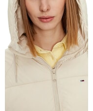 TOMMY HILFIGER TH JEANS Pufferjacke mit Kapuze Zeitungspapier - Daunenjacken f&uuml;r Damen - 4