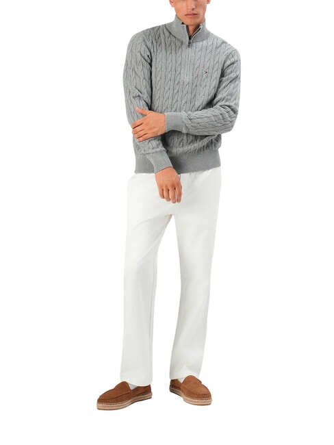 TH  Rollkragenpullover mittelgrau meliert - Herrenpullover