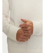 TOMMY HILFIGER TH JEANS  Pullover mit Rundhalsausschnitt altes Wei&szlig; - Herrenpullover - 5