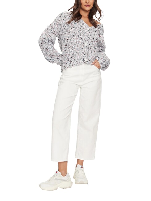 TH JEANS Strickjacke altes Wei&szlig; - Damenpullover