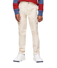 TOMMY HILFIGER TH KIDS Hose mit mehreren Taschen klassisches Beige - Kinderhosen - 2