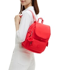 KIPLING CITY PACK S Rucksack Fluchtrot - Damentaschen - 4
