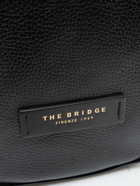 DOMITILLA  Schultertasche, Leder Schwarzes Gold - Damentaschen