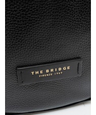 THE BRIDGE DOMITILLA  Schultertasche, Leder Schwarzes Gold - Damentaschen - 3