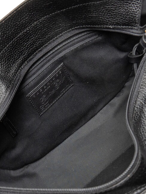 DOMITILLA  Schultertasche, Leder Schwarzes Gold - Damentaschen