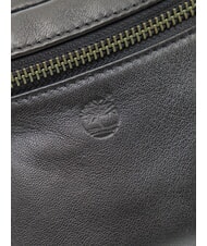 TIMBERLAND TUMBLED Leder-Bauchtasche Schwarz - H&uuml;fttaschen - 3