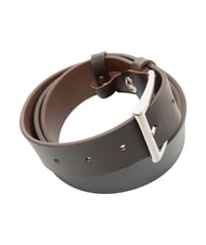 TIMBERLAND DOUBLE LOOP Verk&uuml;rzbarer Lederg&uuml;rtel Kakao - G&uuml;rtel - 3