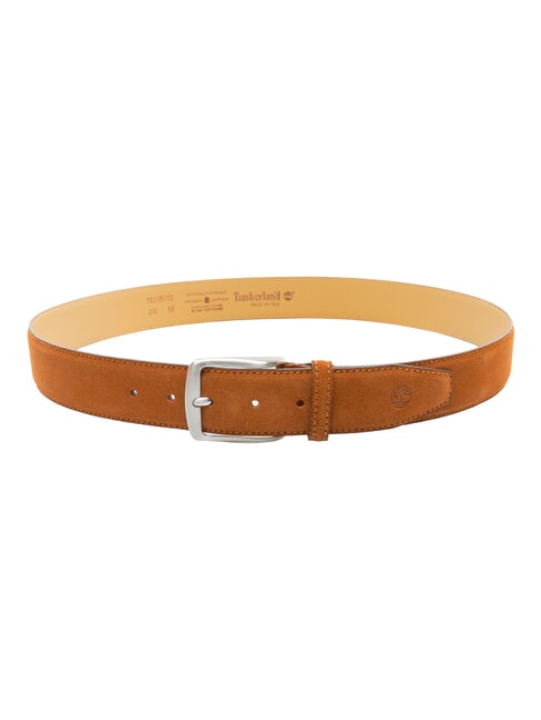 CASUAL K&uuml;rzbarer Wildlederg&uuml;rtel Cognac - G&uuml;rtel
