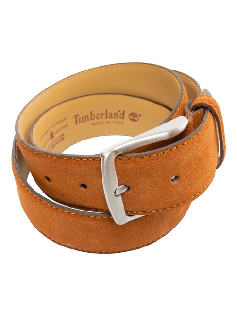 CASUAL K&uuml;rzbarer Wildlederg&uuml;rtel Cognac - G&uuml;rtel