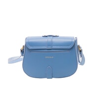 COCCINELLE MAGALU Mini-Schultertasche aus Leder Blau - Damentaschen - 3