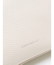 COCCINELLE AGATEA Schultertasche, Leder Wei&szlig; - Damentaschen - 3