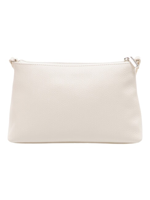 AGATEA Schultertasche, Leder Wei&szlig; - Damentaschen