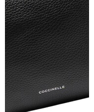 COCCINELLE AGATEA Schultertasche, Leder Schwarz - Damentaschen - 3