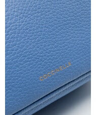 COCCINELLE SAGITTA Mini-Lederzimmer Blau - Damentaschen - 3