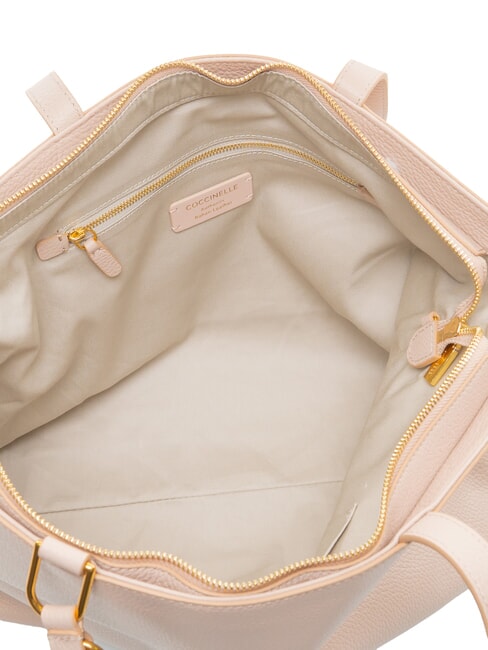 SAGITTA Schultertasche, Leder Rosetten - Damentaschen