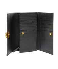 COCCINELLE BINXIE Gro&szlig;es Lederportemonnaie Schwarz - Brieftaschen Damen - 2