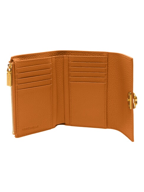BINXIE Geldb&ouml;rse mit M&uuml;nzfach, aus Leder CUIR - Brieftaschen Damen