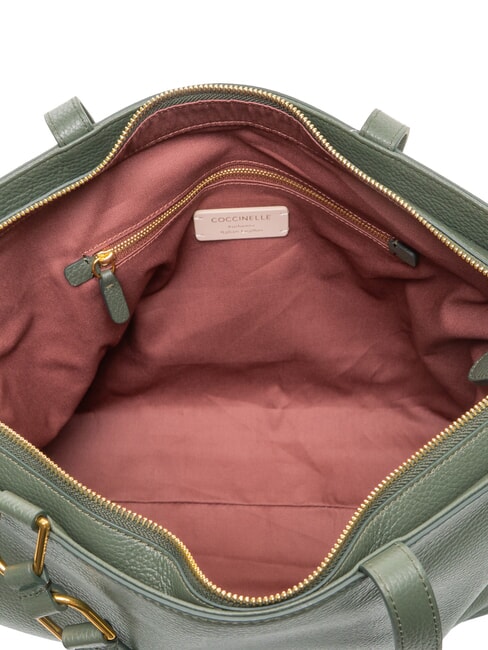 SAGITTA Schultertasche, Leder Algen - Damentaschen