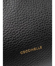 COCCINELLE SAGITTA Papiert&uuml;te aus Leder, Leder Schwarz - Damentaschen - 3