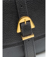 COCCINELLE MAGALU Mini-Schultertasche aus Leder Schwarz - Damentaschen - 4