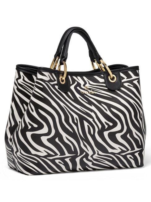 BETH SPECIAL Gro&szlig;e Handtasche mit Clutch Zebra - Damentaschen