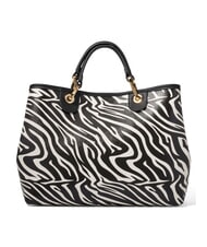BRACCIALINI BETH SPECIAL Gro&szlig;e Handtasche mit Clutch Zebra - Damentaschen - 4