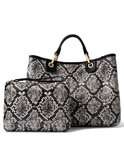 BETH SPECIAL Gro&szlig;e Handtasche mit Clutch Python - Damentaschen