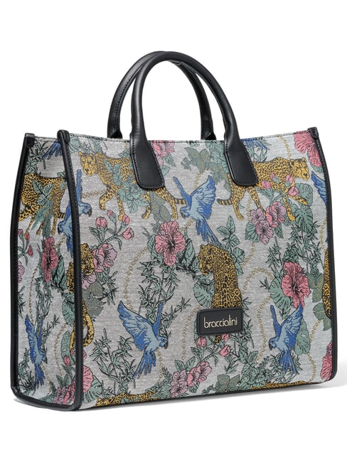 JACQUARD Handtasche mit Schulterriemen mehrfarbig - Damentaschen