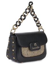 BRACCIALINI CHAIN Mini-Handtasche mit Schulterriemen Schwarz - Damentaschen - 2