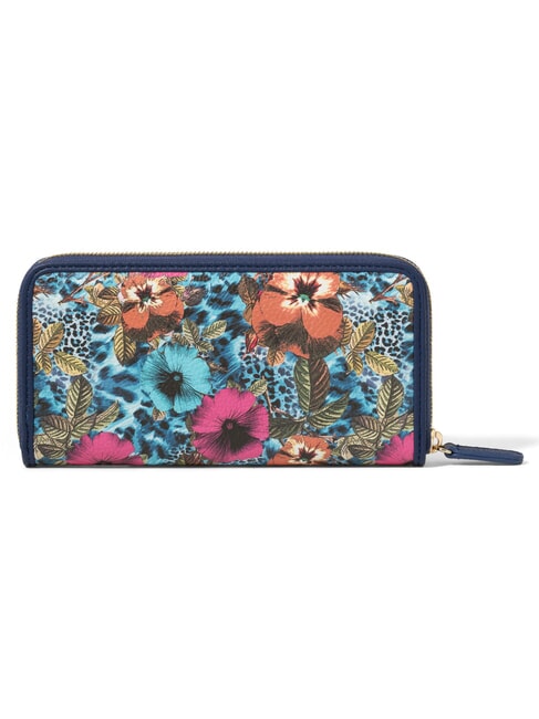 BETH SPECIAL Gro&szlig;e Geldb&ouml;rse mit Rundum-Rei&szlig;verschluss Blume - Brieftaschen Damen