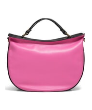 BRACCIALINI JASMINE  Handtasche, mit Schultergurt, aus Leder Fuchsia/Schwarz - Damentaschen - 3