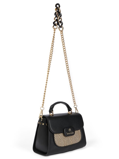 CHAIN Handtasche mit Schulterriemen Schwarz - Damentaschen