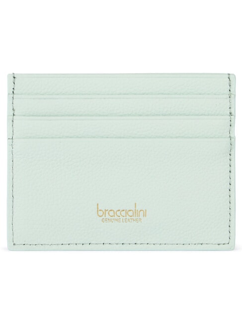 BASIC Flaches Kartenetui aus Leder paradiesisch - Brieftaschen Damen