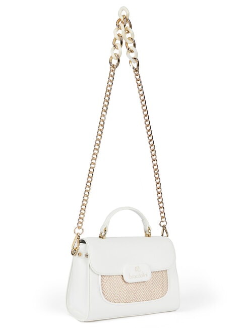 CHAIN Handtasche mit Schulterriemen Wei&szlig; - Damentaschen