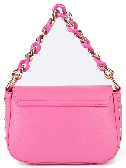 CHAIN Mini-Handtasche mit Schulterriemen Fuchsie - Damentaschen